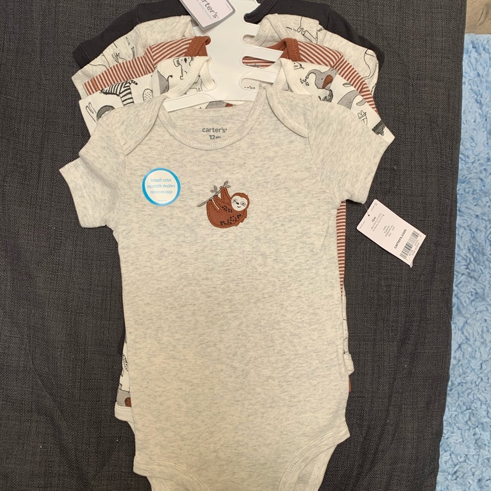 Carter’s 5 pack boys bodysuits